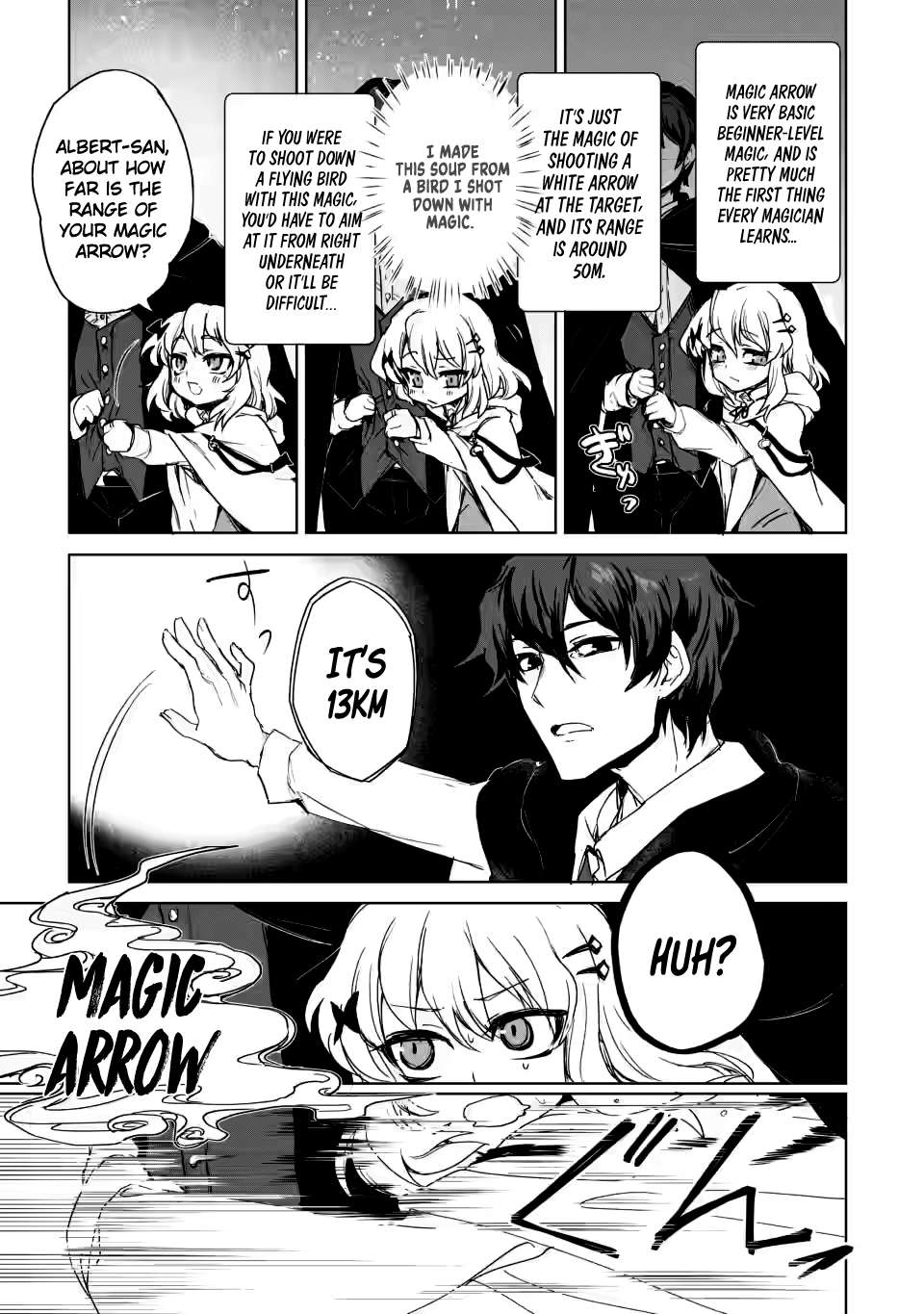 Training The Beginner Level Magic, Magic Arrow to The Limit Chapter 1.1 9